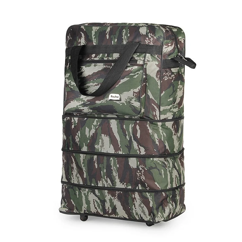 elegant suitcase for fine trips -Travel Luggage Set 2018 New Camouflage Super Luggage Suitcase Spinner Travelling Bag Unisex