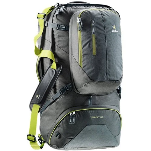 affordable backpack for budget -Deuter Transit 65 Backpack (Anthracite/Moss)