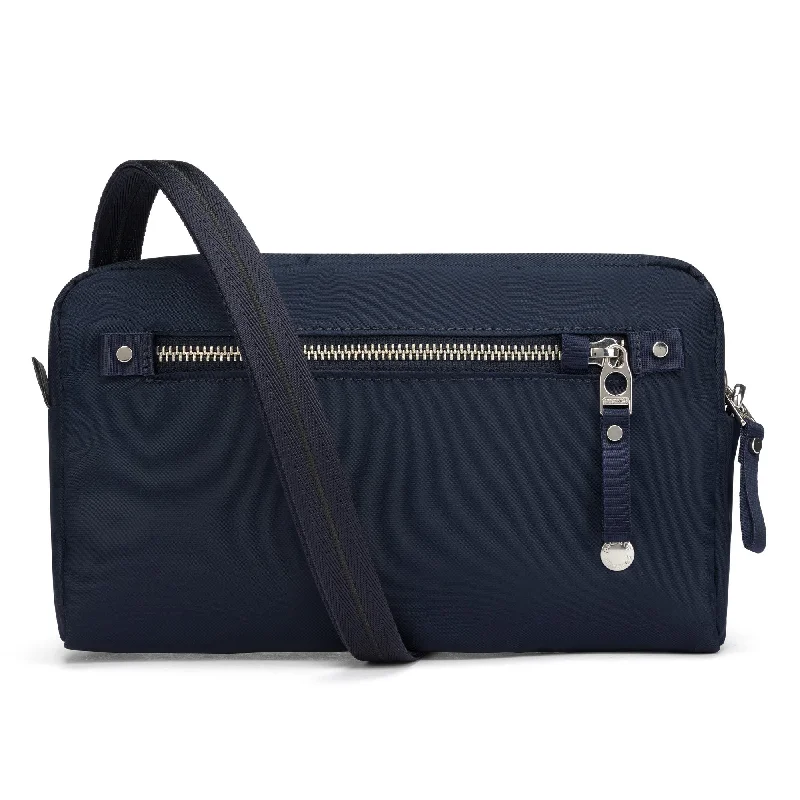 premium velvet crossbody bag-premium velvet crossbody bagPacsafe W 3-in-1 Sling Navy