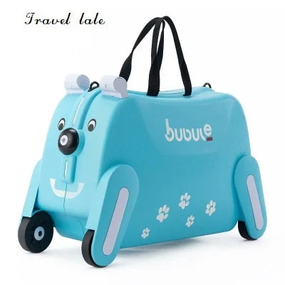 travel suitcase with organizer -Travel Tale Creative Lovely Small 19" Pp Rolling Luggage Spinner Brand Travel Children'S Suitcase