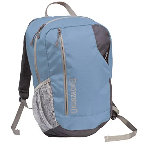 red duffel bags for bold style -Browning Day Pack (Carolina Blue/Grey)