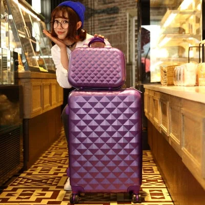 Purple Suitcase