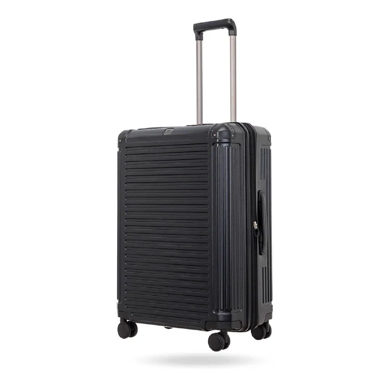 Conwood PC158SA Polycarbonate 24" Medium Luggage Anti-Theft Zip - Black