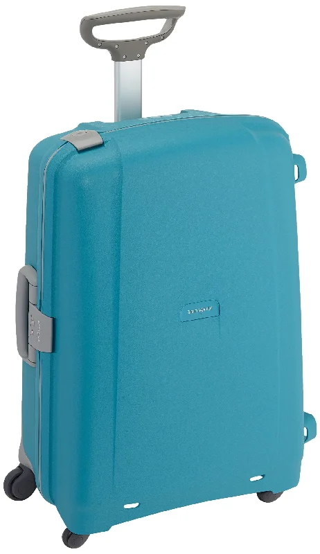 collapsible suitcase for storage -Samsonite Aeris - Spinner 68 - 4,40 Kg, Suitcase 68 cm, 64.5 L, Cielo Blue