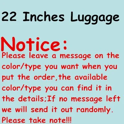 22 Inches Luggage