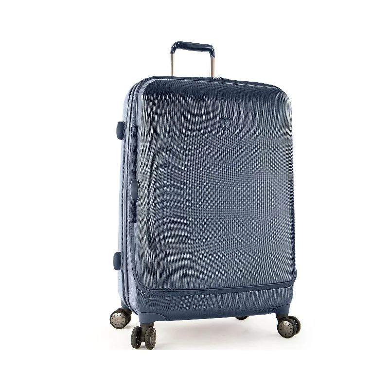 expandable suitcase for extra packing -Heys America Portal 30" Spinner Suitcase (Slate Blue)