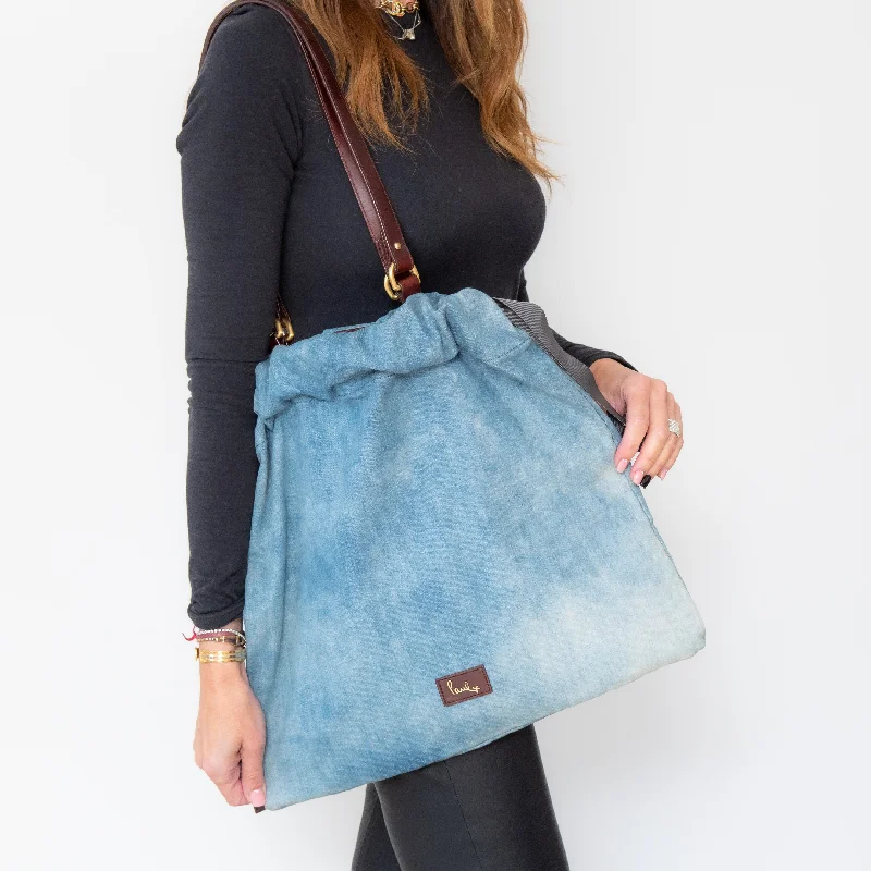 waterproof denim shoulder bag-Paul Smith Denim Shoulder Bag