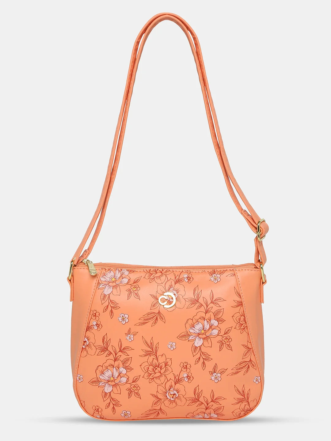 sleek maroon crossbody bag-sleek maroon crossbody bagCaprese Snow Sling Medium Printed Women'S Handbag Coral