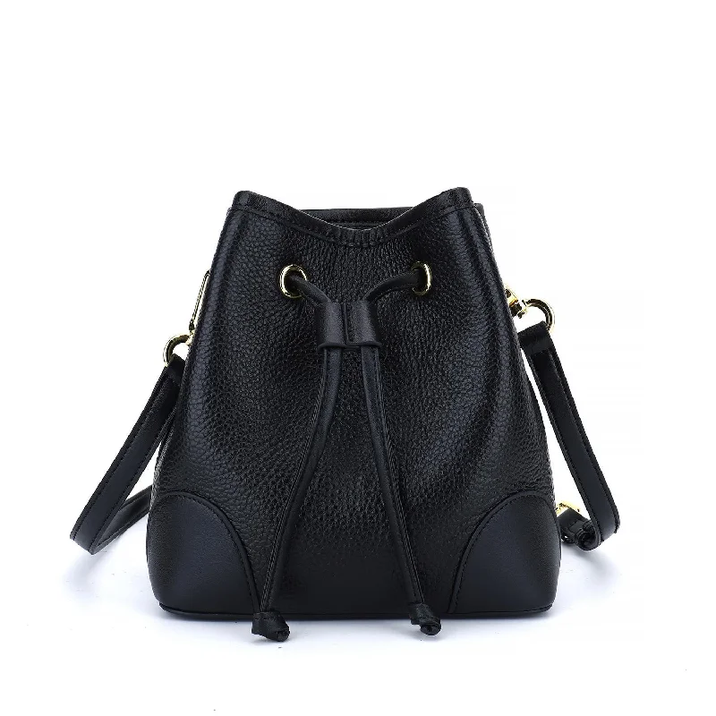 retro leather shoulder bag-Shoulderbag classic