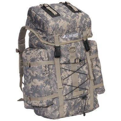 cheap backpack for weekend use -24" Hiking Backpack Digital Camo