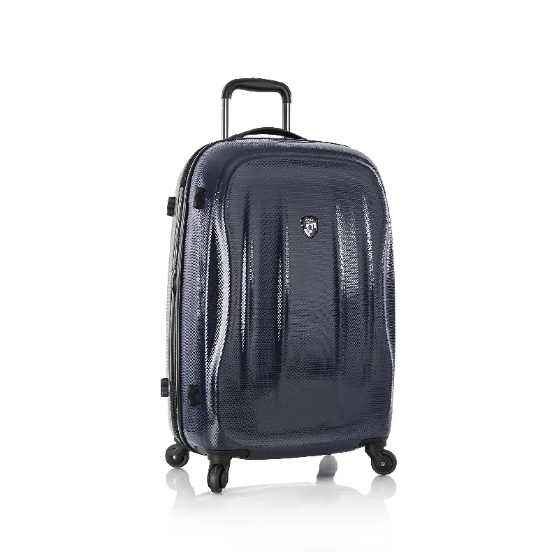 large suitcase for long vacations -Heys America SuperLite 26" Hardside Spinner (Midnight Blue)