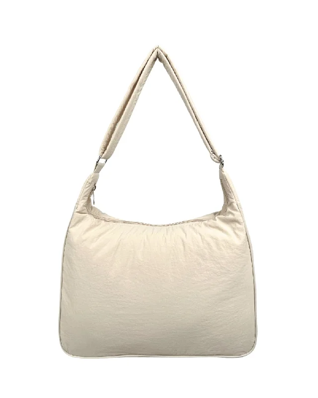 large beach shoulder bag-Shoulder Bag (Cream)