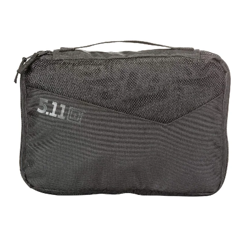 small duffel bags for quick travel -5.11 Tactical Tailwind 10" x 13" Polyester Zip Packing Cube, Black, Style 56460