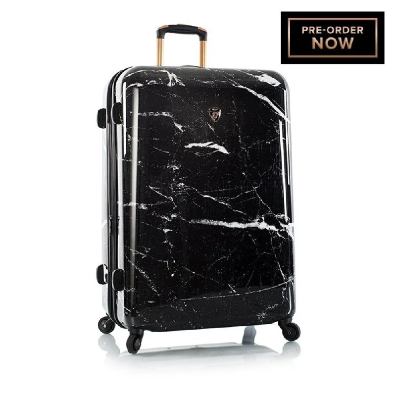 luxury suitcase for business travelers -Heys America Unisex Marquina 30" Spinner Black One Size