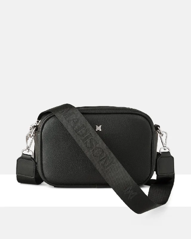 classic black crossbody bag-classic black crossbody bagMonica Camera Crossbody Bag + Monogram Bag Strap