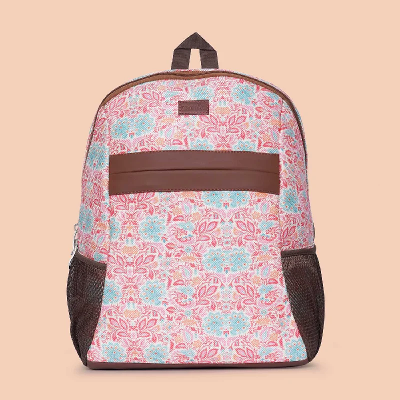 affordable backpack for teens -Mangalore Blossoms Classic Backpack