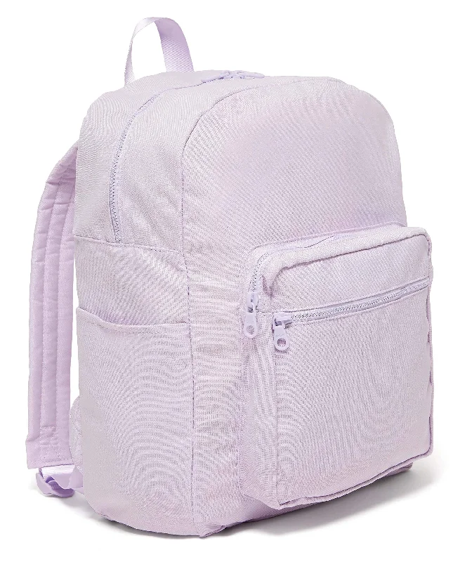 oversized backpack for equipment -ban.do Go-Go Backpack with Computer Sleeve, Fits Up to 15 inch Laptop, Lilac