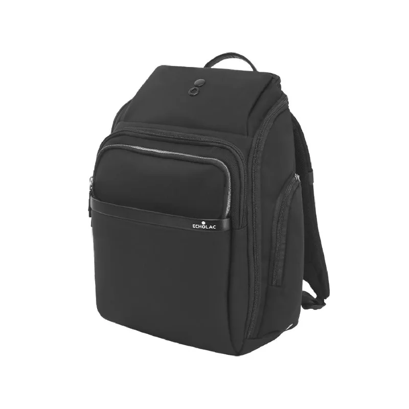 leather backpack for elegant journeys -Echolac Force Backpack