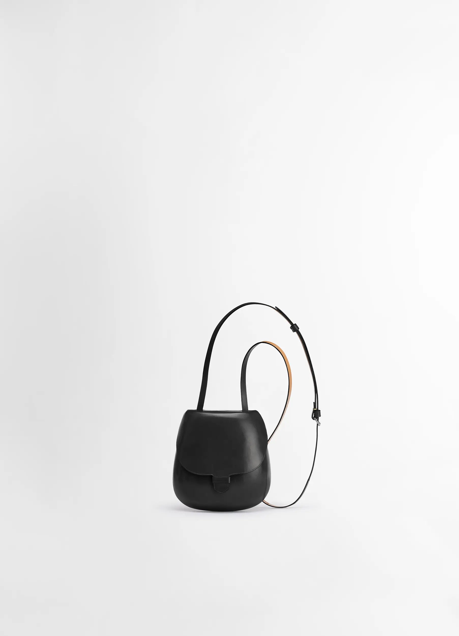 classic black shoulder bag-IL BUSSETTO FOR LEMAIRE SMALL CARTRIDGE BAG