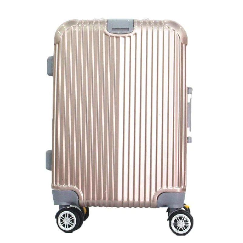 affordable suitcase for tight budgets -Boarding Suitcase, Wear-Resistant Trolley Case 20 Inch 24 Inch Zipper Suitcase, Checked Suitcase, White, 20"