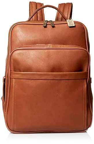 foldable backpack for compact storage -Claire Chase Tunica Backpack, Saddle