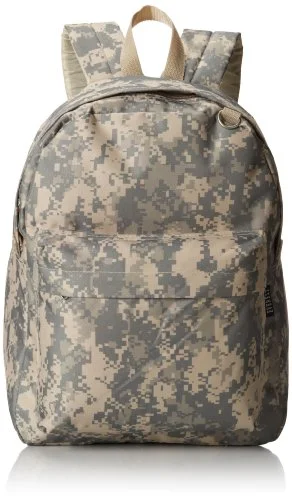 heavy backpack for industrial use -Everest Digital Camo Backpack, Digital Camouflage, One Size