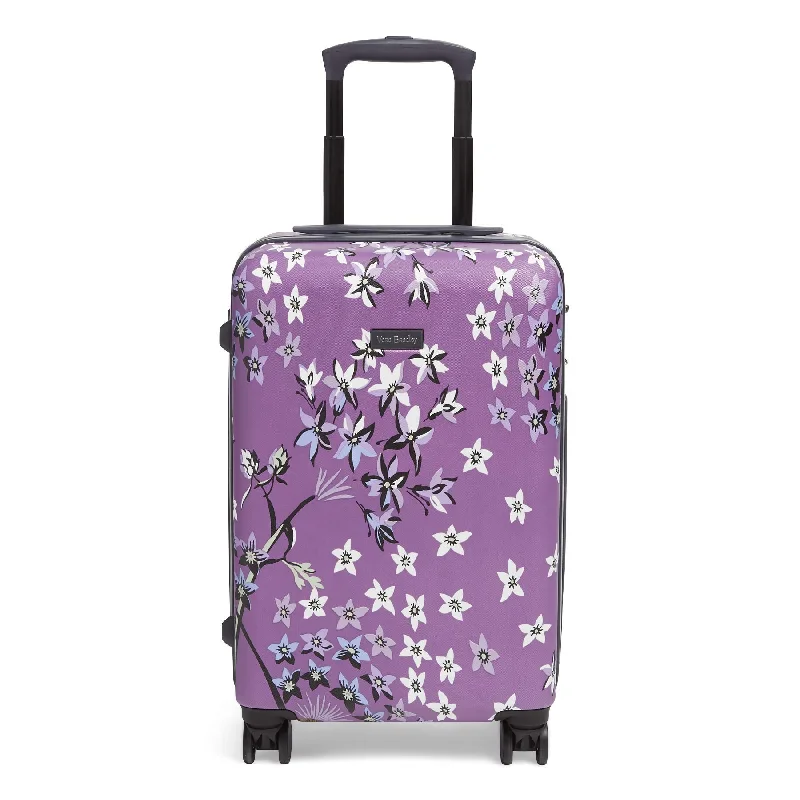 small suitcase for fast getaways -Vera Bradley Hardside Small Spinner, Lavender Dandelion