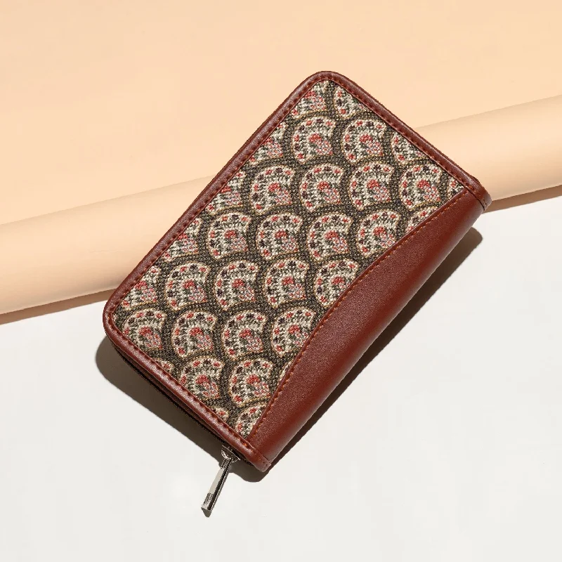 bohemian leather purses & wallets-bohemian leather purses & walletsFatehpur Fresco Chain Wallet