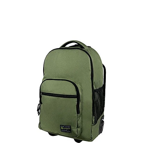 Herschel backpack for school -Ecogear Dhole Laptop Rolling Backpack (Olive Green)