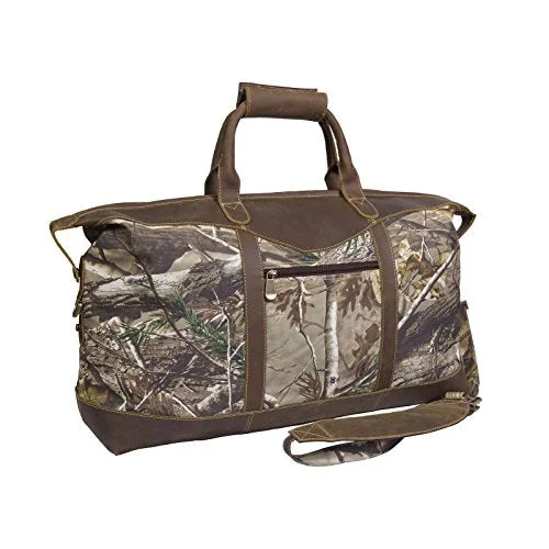 premium duffel bags for elite style -Canyon Outback Realtree 22-Inch Water Resistant Carry-On Duffel Bag, Camouflage, One Size