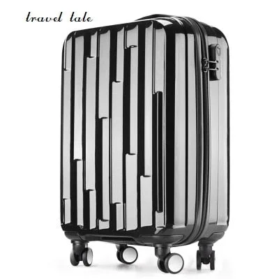 small suitcase for quick escapes -Travel Tale New High Quality 20/24/28 Inches Abs+Pc Rolling Luggage Fashion Customs Lock Spinner