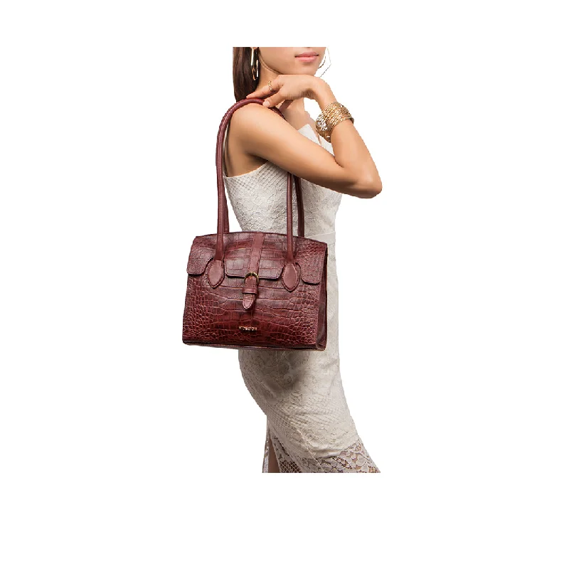 brown velvet shoulder bag-LIMA 06 SHOULDER BAG