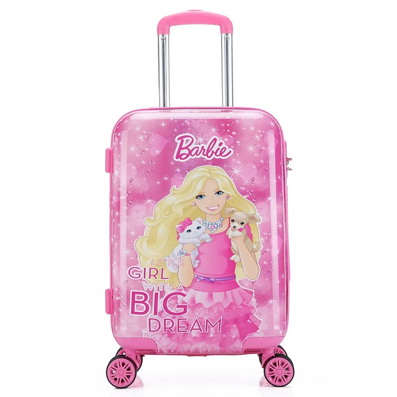 travel suitcase with extra pockets -Traveling Luggage Bags With Wheels New Style 20 Inch Children Suitcase Spinner Unisex Luggage Bag