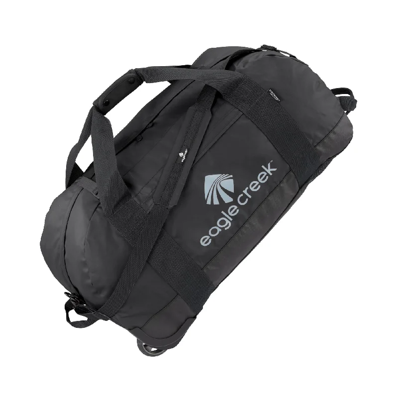 small duffel bags for light travel -Eagle Creek - No Matter What Rolling Duffel XL - Black